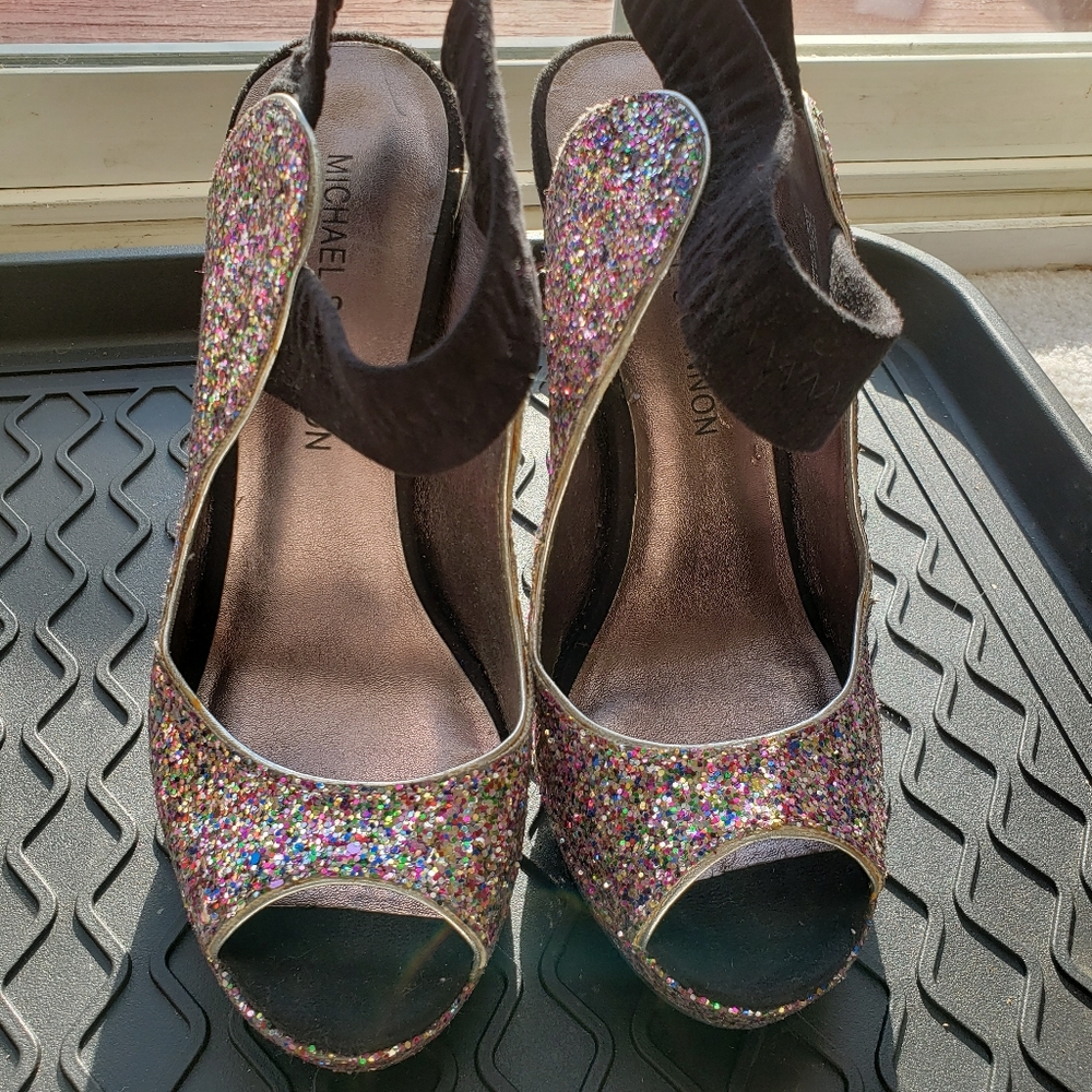 Sparkly party heels